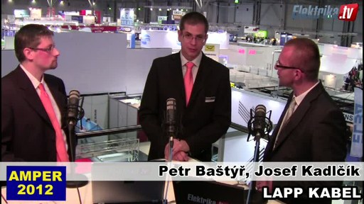 Společnost LAPP KABEL je samozřejmě svými produkty hodně známá a nezmiňujeme ji poprvé. Do studia přišli Petr Baštýř a Josef Kadlčík. Energetika je velmi široký pojem, proto se pojďme pobavit o tom, kde všude můžeme produkty firmy LAPP KABEL najít v tomto odvětví, případně i jinde.