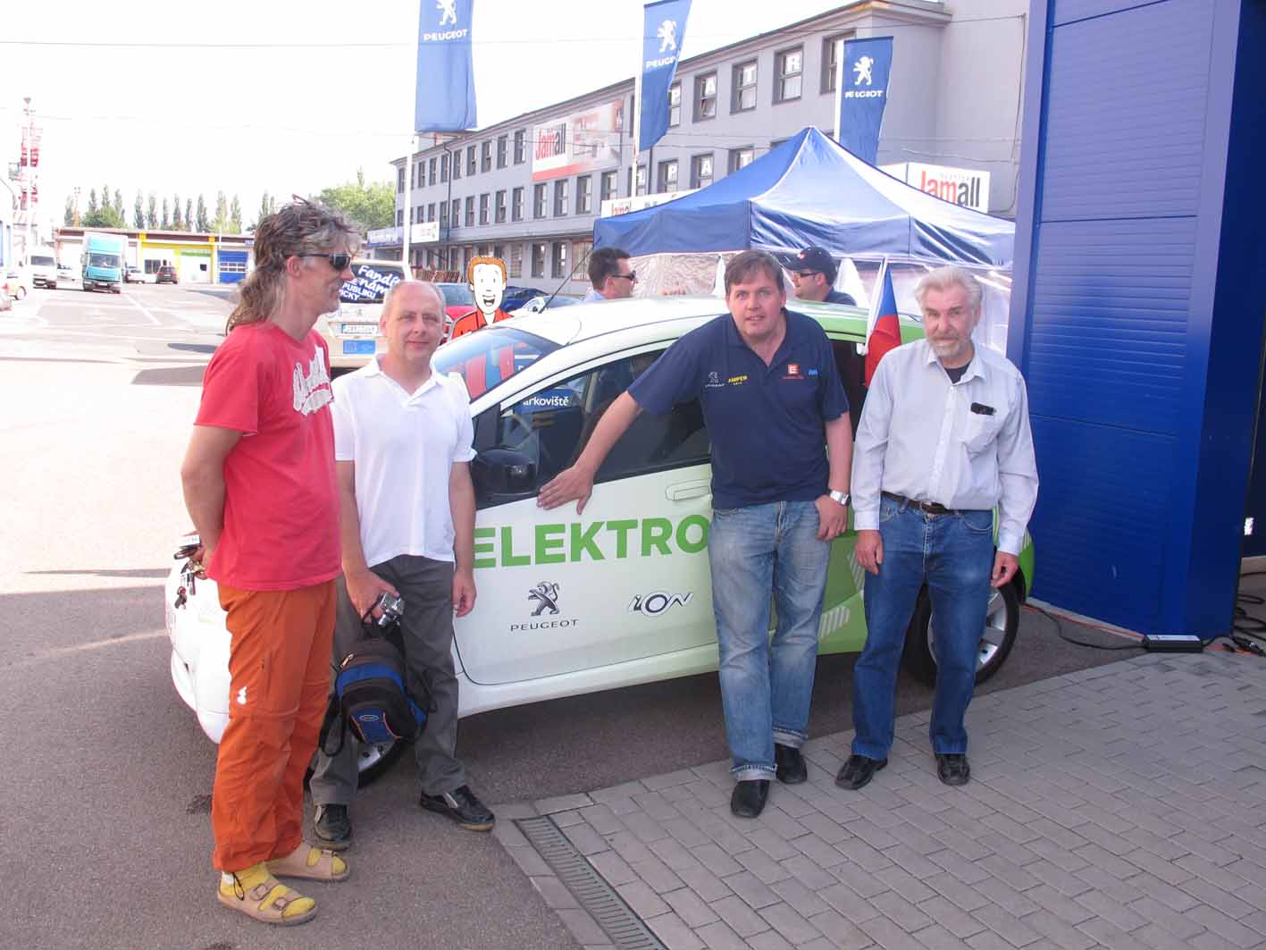 Pavel Mařík, Jiří Šwarz, Mirek Minařík, Josef Kubík