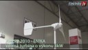 ENIKA: Větrná turbína MISTRAL o výkonu 3kW