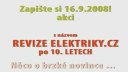 Pozvánka na revizi Elektriky.cz po deseti létech