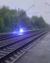 Kulový blesk na železnici