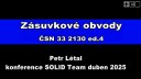 Zásuvkové obvody dle ČSN 332130 ed.4